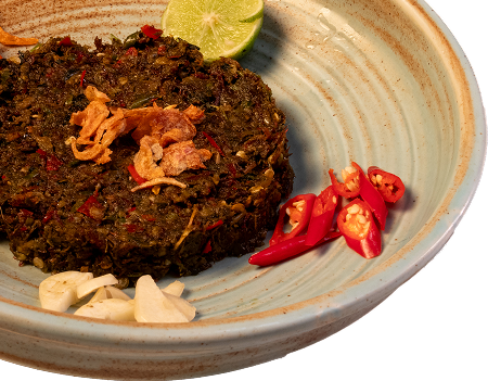 Myanmar tea leaf salad